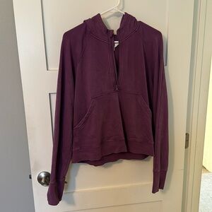 Joy Lab 1/2 zip pullover hooded sweatshirt